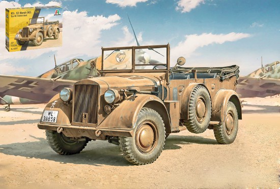 Immagine di KFZ. 12 HORCH 901 TYP 40 FRUHEN AUSF. KIT 1:35