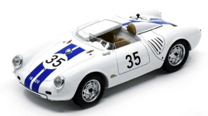 Immagine di PORSCHE 550A N.35 8th LM 1957 E.HUGUS-C.GODIN DE BEAUFORT 1:43