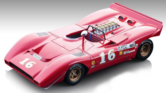 Immagine di FERRARI 612P CAN-AM N.16 3rd MID OHIO 1969 C.AMON 1:18
