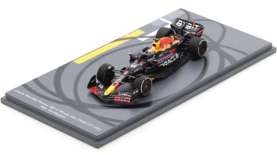 Immagine di RED BULL MAX VERSTAPPEN 2022 N.1 WINNER ABU DHABI GP (W/TYRE MARKS)1:43