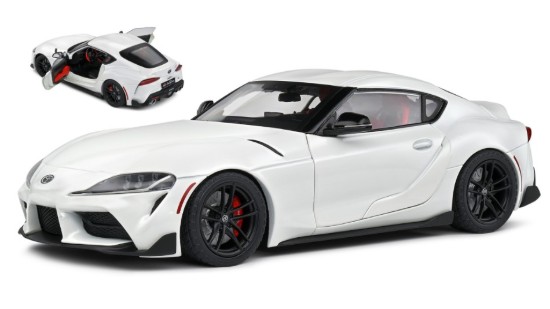 Immagine di TOYOTA GR SUPRA 2023 WHITE 1:18