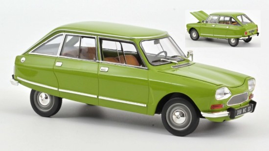 Immagine di CITROEN AMI 8 CLUB 1969 IRIS GREEN 1:18