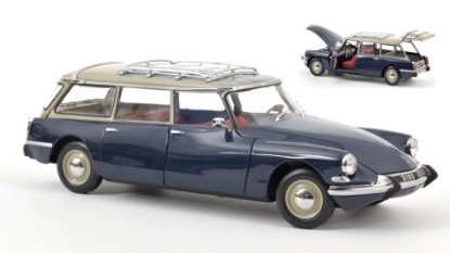 Immagine di CITROEN ID 19 BREAK 1967 BLUE 1:18