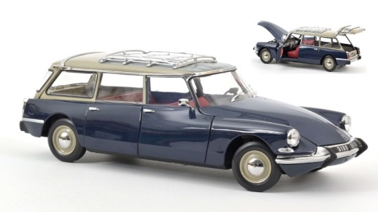Immagine di CITROEN ID 19 BREAK 1967 BLUE 1:18