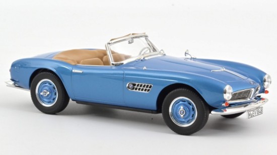 Immagine di BMW 507 CABRIOLET 1957 BLUE 1:18