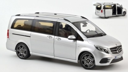 Immagine di MERCEDES V-CLASS AMG-LINE 2018 SILVER 1:18