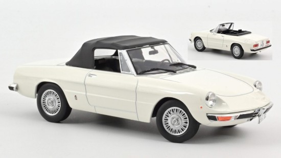 Immagine di ALFA ROMEO 2000 SPIDER 1978 WHITE 1:18