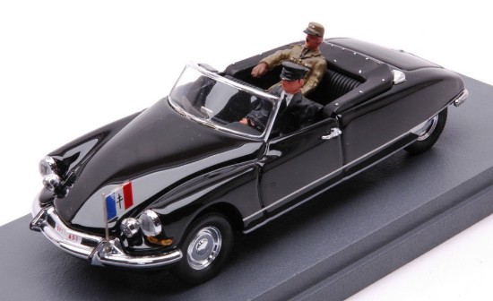 Immagine di CITROEN DS CABRIO GENERAL CHARLES DE GAULLE VISIT DJIBUTI 1959 1:43