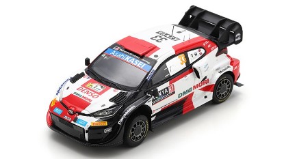 Immagine di TOYOTA YARIS N.33 2nd RALLY SAFARI KENYA 2022 E.EVANS-S.MARTIN 1:43