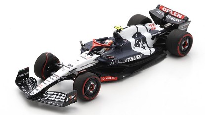 Immagine di ALPHA TAURI AT04 N.22 BAHRAIN GP 2023 YUKI TSUNODA 1:43