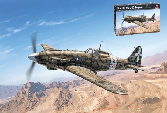 Immagine di AEREO MACCHI MC 202 FOLGORE KIT 1:32