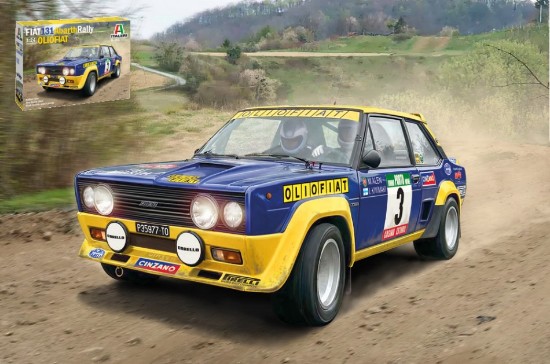 Immagine di FIAT 131 ABARTH RALLY OLIO FIAT KIT 1:24