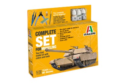 Immagine di M1 ABRAMS SET COMPLETO KIT 1:72