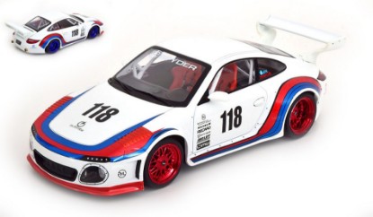 Immagine di PORSCHE 911 (997) RWB OLD & NEW 2020 MARTINI WHITE 1:18