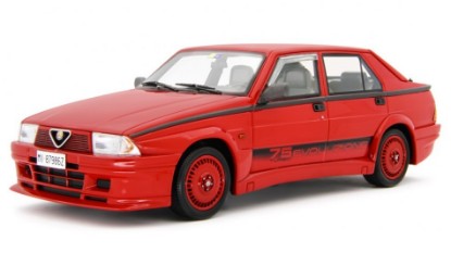 Immagine di ALFA 75 1.8I TURBO EVOLUZIONE 1987 RED 1:18