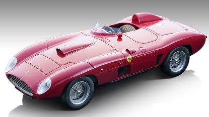 Immagine di FERRARI 410S PRESS VERSION 1956 ROSSO CORSA 1:18
