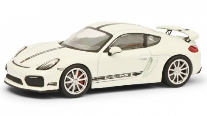 Immagine di PORSCHE CAYMAN GT4 COUPE 2015 WHITE 1:43