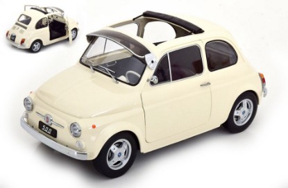 Immagine di FIAT 500 F CUSTOM 1968 CREAM 1:12