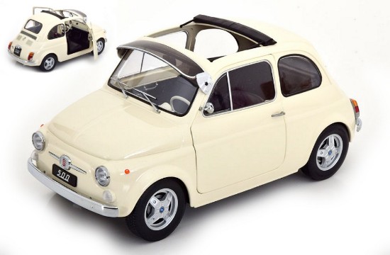 Immagine di FIAT 500 F CUSTOM 1968 CREAM 1:12