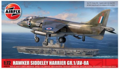 Immagine di HAWKER SIDDELEY AV-8A HARRIER GR1 KIT 1:72