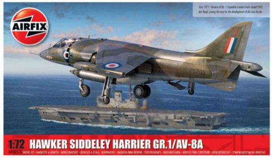 Immagine di HAWKER SIDDELEY AV-8A HARRIER GR1 KIT 1:72