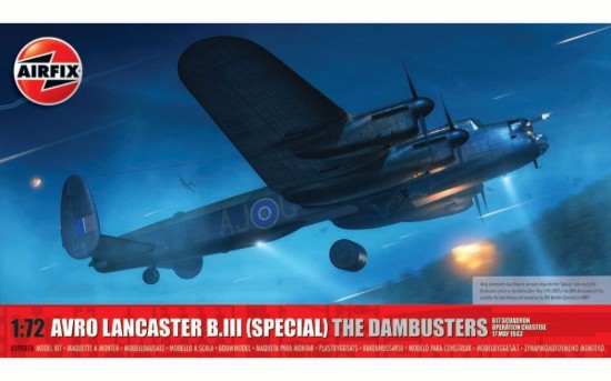 Immagine di AVRO LANCASTER B.III (SPECIAL) THE DAMBUSTERS KIT 1:72