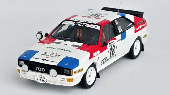 Immagine di AUDI QUATTRO BANDAMA RALLY 1981 CHOTEAU/BUREL 1:43