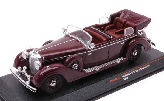 Immagine di MERCEDES 770K (W150) 1938 DARK RED 1:43