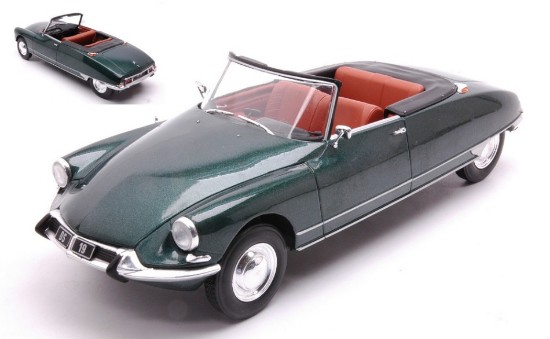 Immagine di CITROEN DS 19 CONVERTIBLE 1963 MET.DARK GREEN 1:24