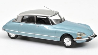 Immagine di CITROEN DS 23 PALLAS 1973 BLUE METALLIC AND SILVER 1:43