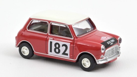 Immagine di MINI COOPER S 1964 TARTAN RED WITH RACING NUMBER 182 1:54