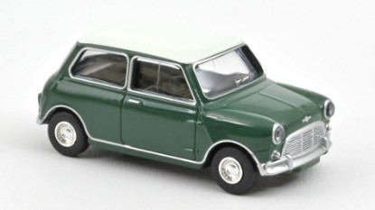 Immagine di MINI COOPER S 1964 ALMOND GREEN AND WHITE ROOF 1:54