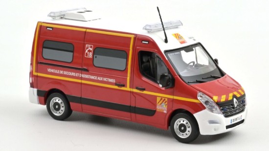 Immagine di RENAULT MASTER 2014 POMPIERS VSAV 1:43