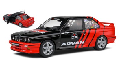 Immagine di BMW E30 M3 DRIFT TEAM 1990 BLACK/RED 1:18