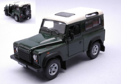 Immagine di LAND ROVER DEFENDER 90 1984 GREEN/WHITE 1:24