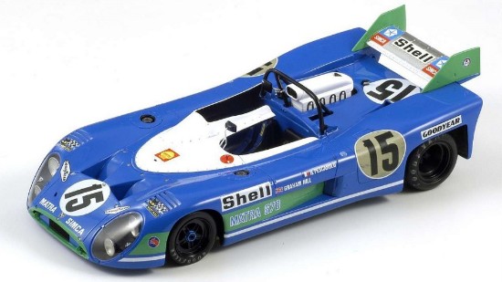 Immagine di MATRA SIMCA N.15 WINNER LM 1972 H.PESCAROLO-G.HILL 1:18