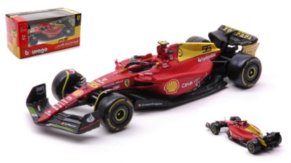 Immagine di FERRARI F1-75 N.55 CARLOS SAINZ MONZA 2022 75th ANNIVERSARY 1:43