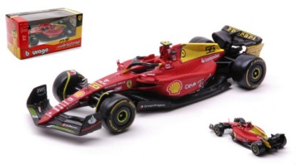 Immagine di FERRARI F1-75 N.55 CARLOS SAINZ MONZA 2022 75th ANNIVERSARY 1:43
