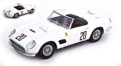 Immagine di FERRARI 250 GT CALIFORNIA N.20 24 H LE MANS 1960 STURGIS-SCHLESSER 1:18