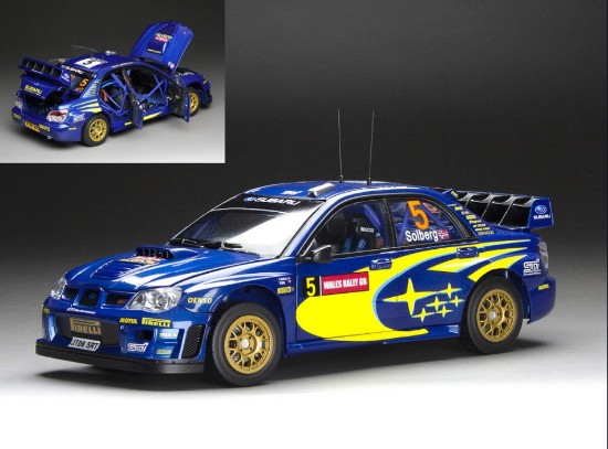 Immagine di SUBARU IMPREZA WRC06 N.5 3rd WALES RALLY GB 2006 SOLBERG-MILLS 1:18