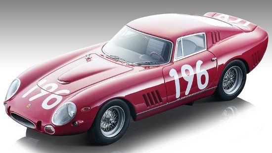 Immagine di FERRARI 275 GTB/C COMPET.N.196 TARGA FLORIO 1965 BISCALDI/DESERTI 1:18