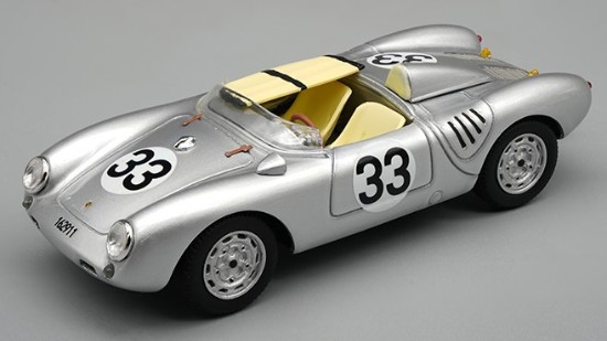 Immagine di PORSCHE 550A RS LE MANS 1957 H.HERRMANN/R.VAN FRANKENBERG 1:43