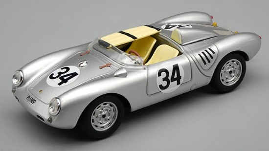Immagine di PORSCHE 550A RS LE MANS 1957 STOREZ/CRAWFORD 1:43