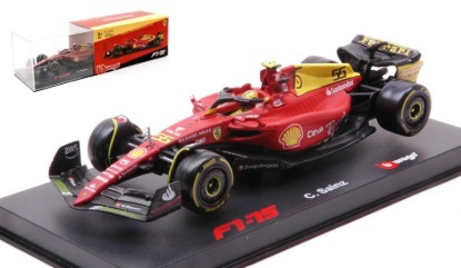 Immagine di FERRARI F1-75 N.55 2022 CARLOS SAINZ MONZA GP SIGNATURE 1:43