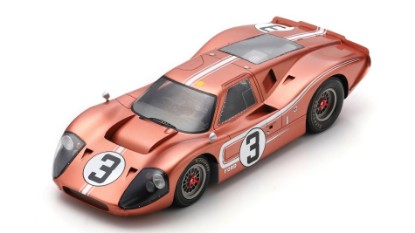 Immagine di FORD GT40 MK IV N.3 LM 1967 M.ANDRETTI-L.BIANCHI 1:18