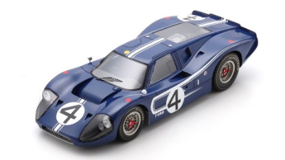 Immagine di FORD GT40 MK IV N.4 LM 1967 L.TUBY-D.HULME 1:18