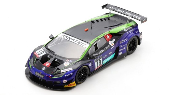 Immagine di LAMBORGHINI HURACAN GT3 N.19 24 H SPA 2022 ROUSSEL-ROUGIER-ALTOE 1:18