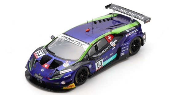 Immagine di LAMBORGHINI HURACAN GT3 N.63 24 H SPA 2022 COSTA-BORTOLOTTI-AITKEN 1:18