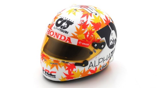 Immagine di CASCO YUKI TSUNODA ALPHA TAURI 2023 1:5