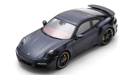 Immagine di PORSCHE 911 TURBO S (TYPE 992) 2021 MET.NIGHT BLUE 1:18